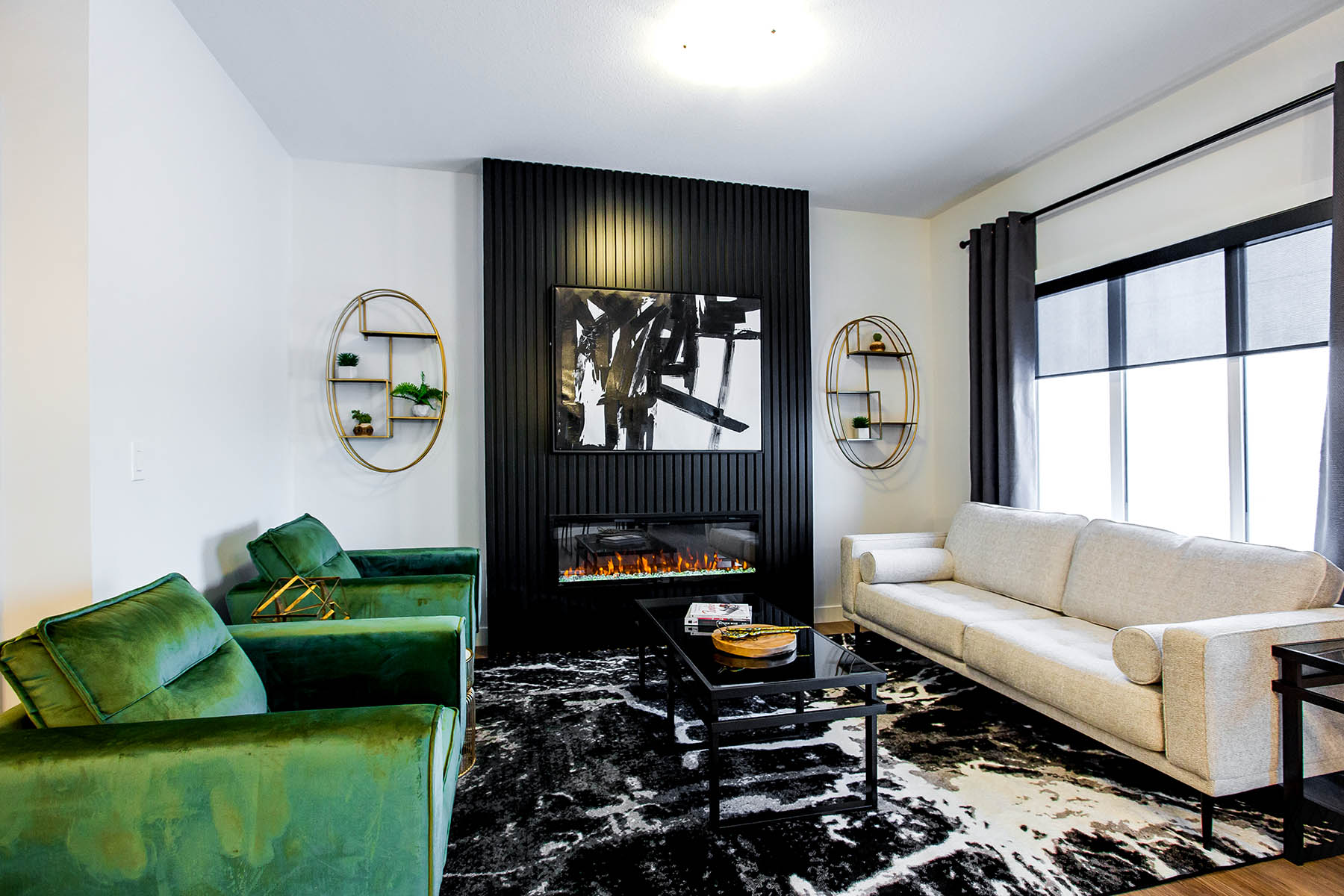Durnin Living Room Fireplace
