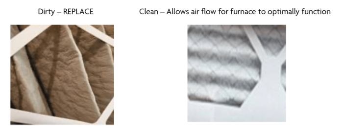 Change your furnace filters