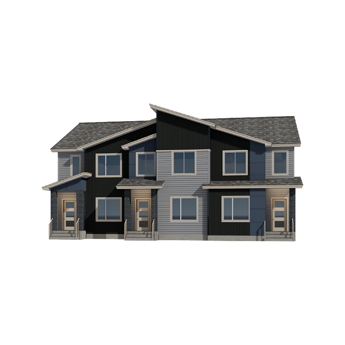 Rendering of Townhomes