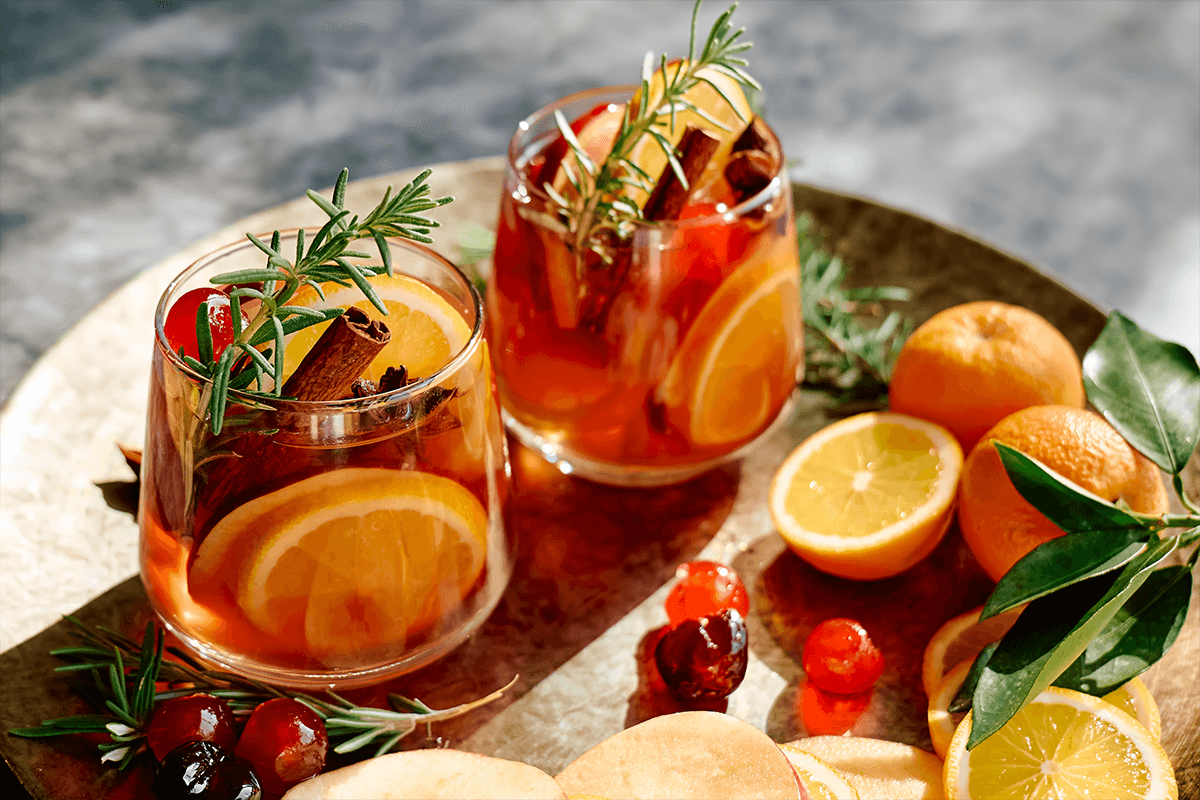 festive recipes to warm your new home sangria image